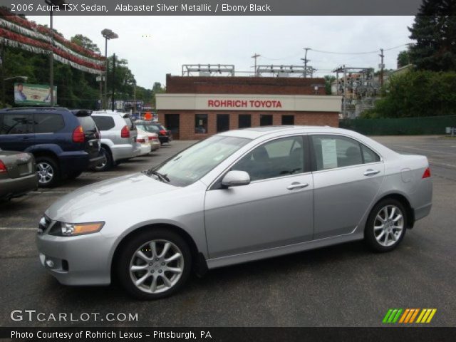 2006 Acura TSX Sedan in Alabaster Silver Metallic