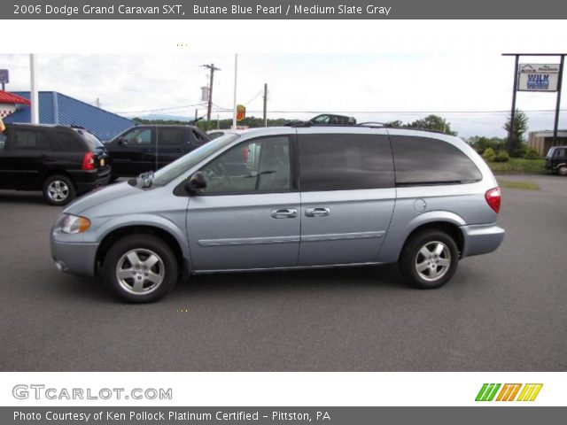 2006 Dodge Grand Caravan SXT in Butane Blue Pearl