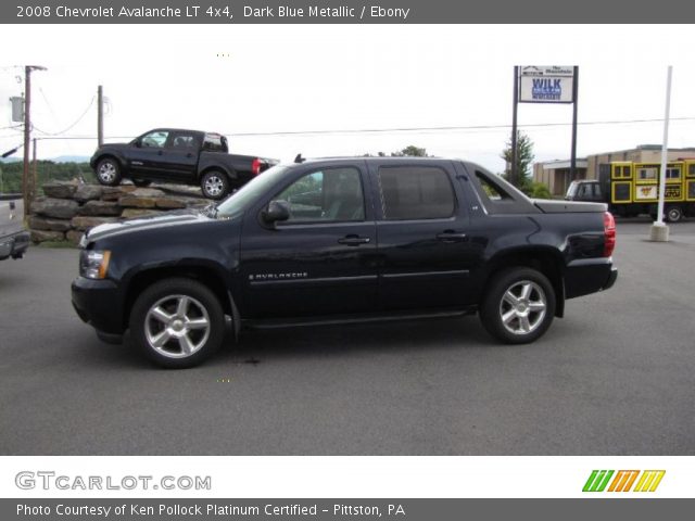 2008 Chevrolet Avalanche LT 4x4 in Dark Blue Metallic