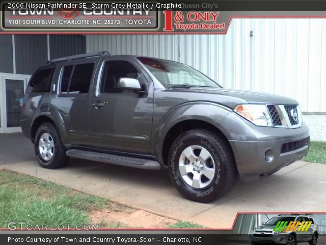 2006 Nissan Pathfinder SE in Storm Grey Metallic