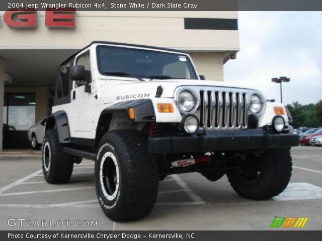 2004 Jeep Wrangler Rubicon 4x4 in Stone White