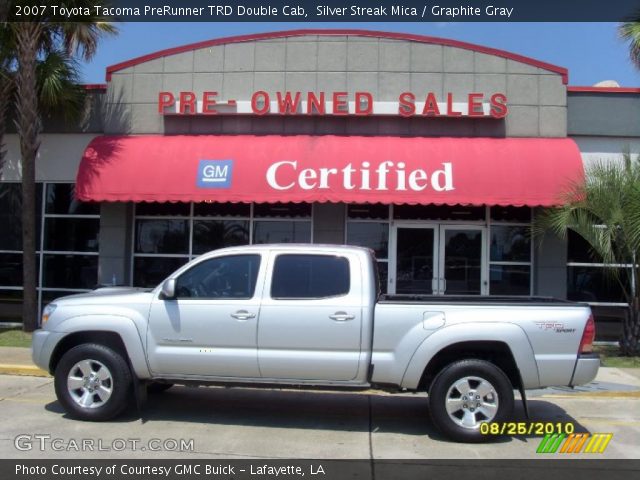 2007 Toyota Tacoma PreRunner TRD Double Cab in Silver Streak Mica