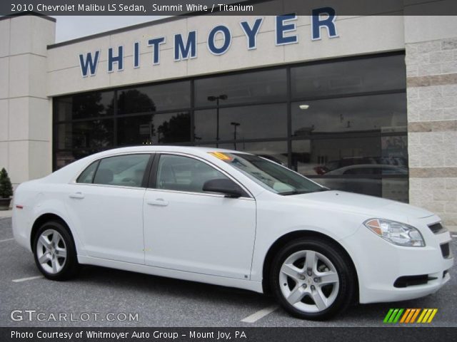 2010 Chevrolet Malibu LS Sedan in Summit White