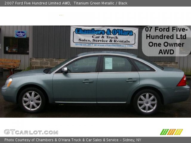 2007 Ford Five Hundred Limited AWD in Titanium Green Metallic