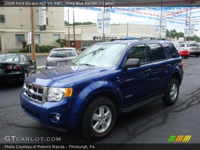 2008 Ford Escape XLT V6 4WD in Vista Blue Metallic