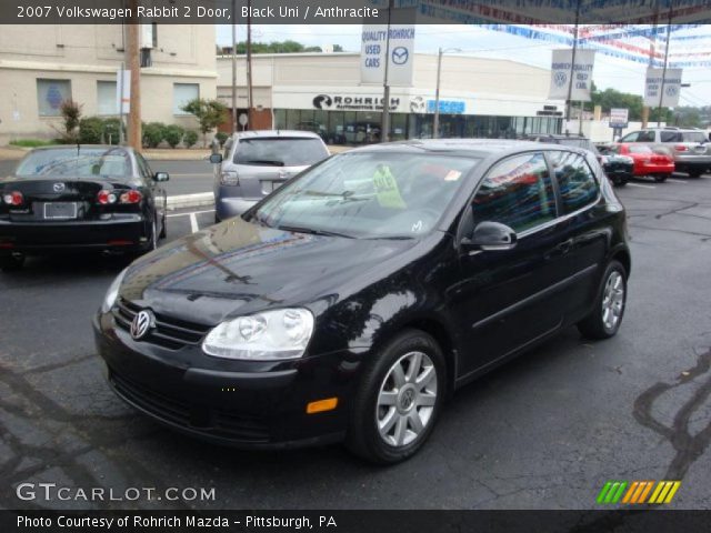 2007 Volkswagen Rabbit 2 Door in Black Uni