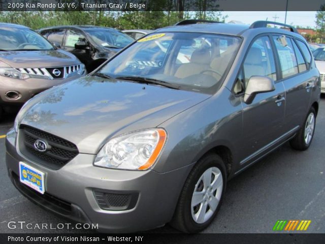 2009 Kia Rondo LX V6 in Titanium Gray