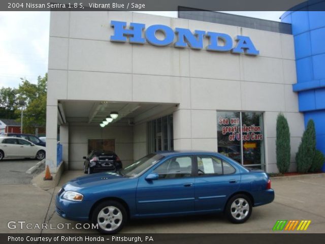 2004 Nissan Sentra 1.8 S in Vibrant Blue