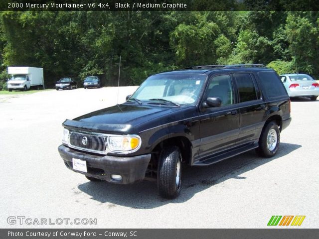 2000 Mercury Mountaineer V6 4x4 in Black