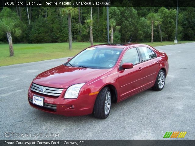 2008 Ford Fusion SE in Redfire Metallic
