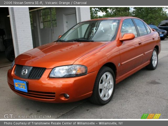 2006 Nissan Sentra SE-R in Volcanic Orange