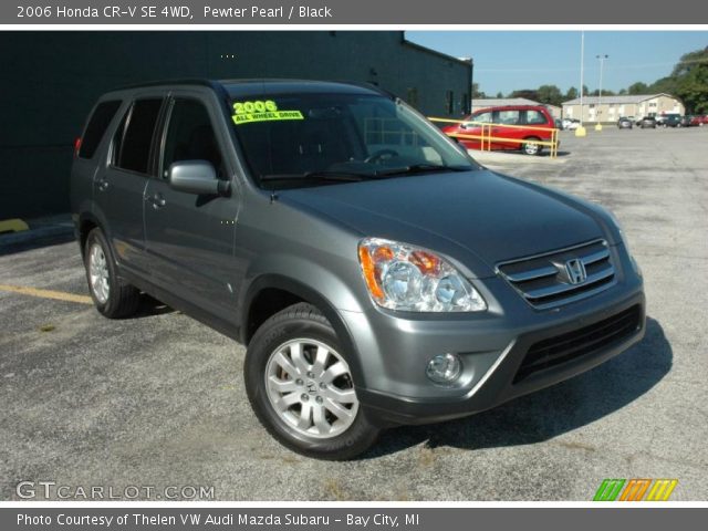 2006 Honda CR-V SE 4WD in Pewter Pearl