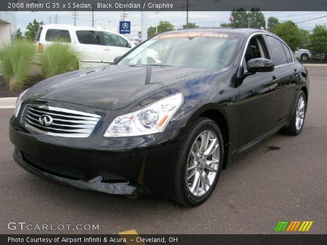 2008 Infiniti G 35 x S Sedan in Black Obsidian