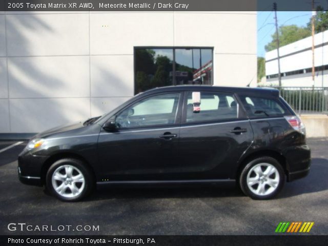 2005 Toyota Matrix XR AWD in Meteorite Metallic