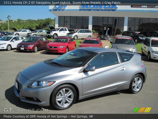 Honda cr-z storm silver metallic