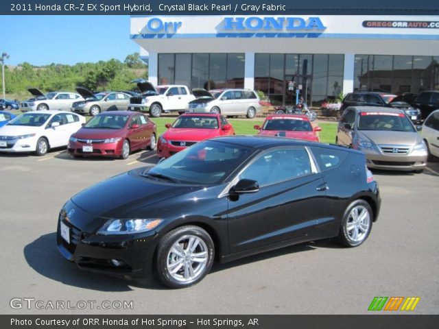 2011 Honda CR-Z EX Sport Hybrid in Crystal Black Pearl