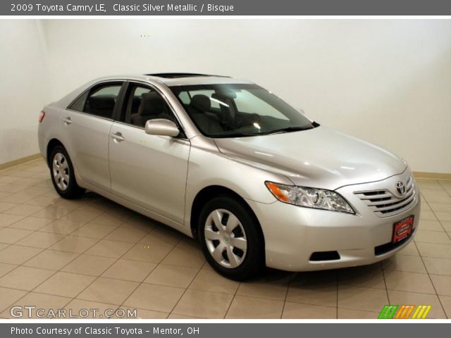 2009 Toyota Camry LE in Classic Silver Metallic