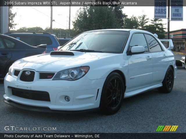 2006 Subaru Impreza WRX STi in Aspen White
