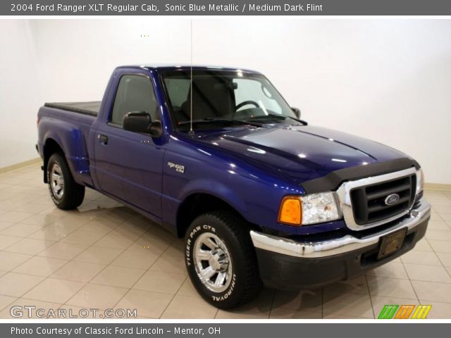 2004 Ford Ranger XLT Regular Cab in Sonic Blue Metallic