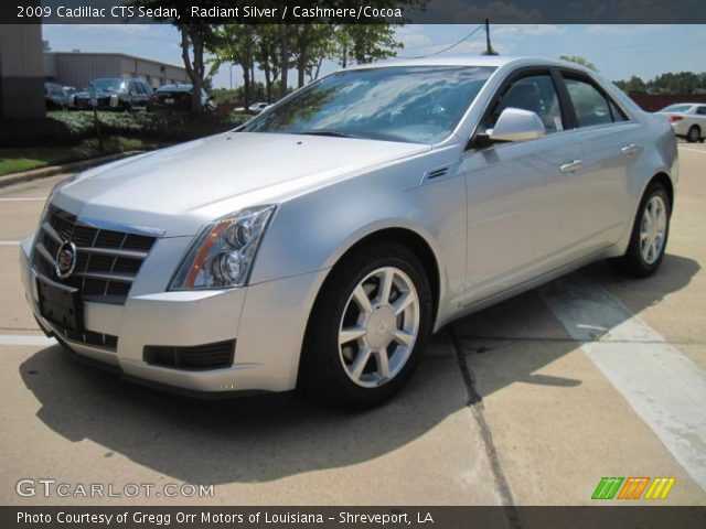 2009 Cadillac CTS Sedan in Radiant Silver