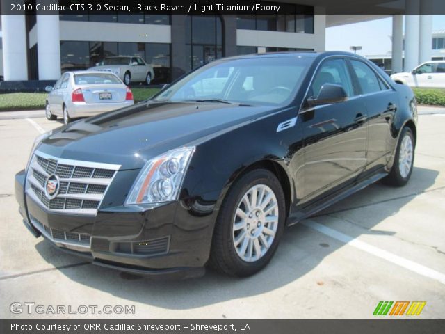 2010 Cadillac CTS 3.0 Sedan in Black Raven