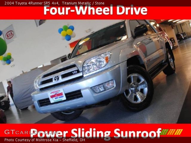 2004 Toyota 4Runner SR5 4x4 in Titanium Metallic