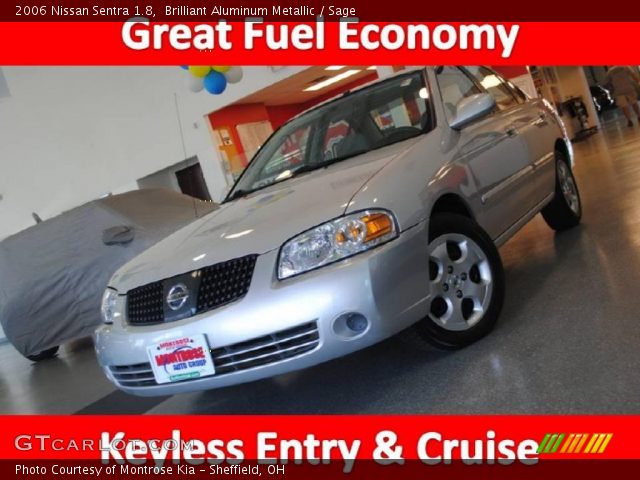 2006 Nissan Sentra 1.8 in Brilliant Aluminum Metallic