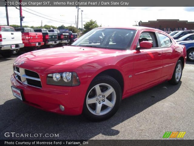 2010 Dodge Charger SXT in Inferno Red Crystal Pearl