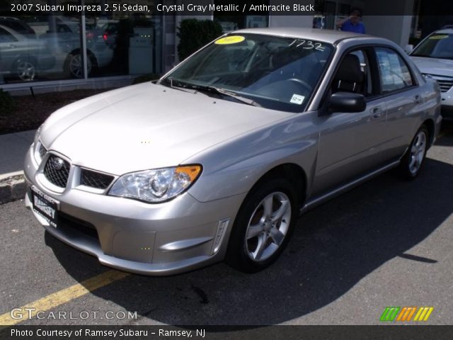 2007 Subaru Impreza 2.5i Sedan in Crystal Gray Metallic