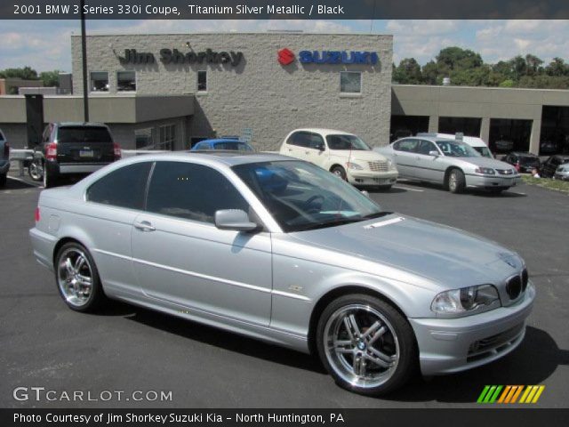 2001 BMW 3 Series 330i Coupe in Titanium Silver Metallic