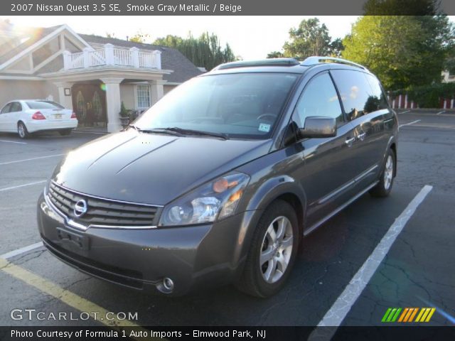 2007 Nissan Quest 3.5 SE in Smoke Gray Metallic