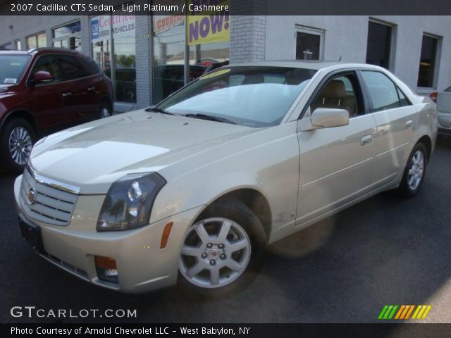 2007 Cadillac CTS Sedan in Light Platinum