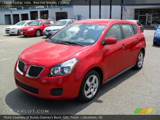 2009 Pontiac Vibe  in Red Hot Metallic