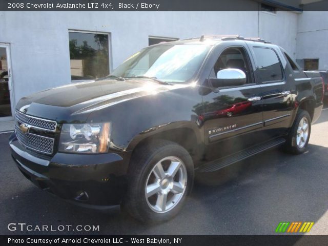 2008 Chevrolet Avalanche LTZ 4x4 in Black