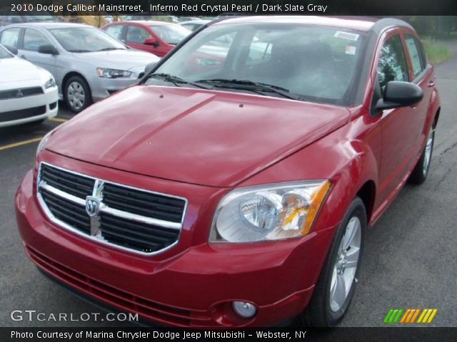 2010 Dodge Caliber Mainstreet in Inferno Red Crystal Pearl