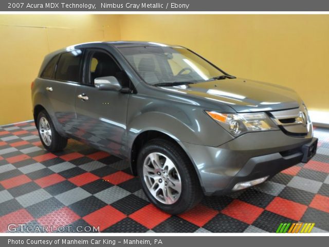 2007 Acura MDX Technology in Nimbus Gray Metallic