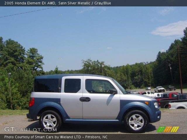 2005 Honda Element EX AWD in Satin Silver Metallic