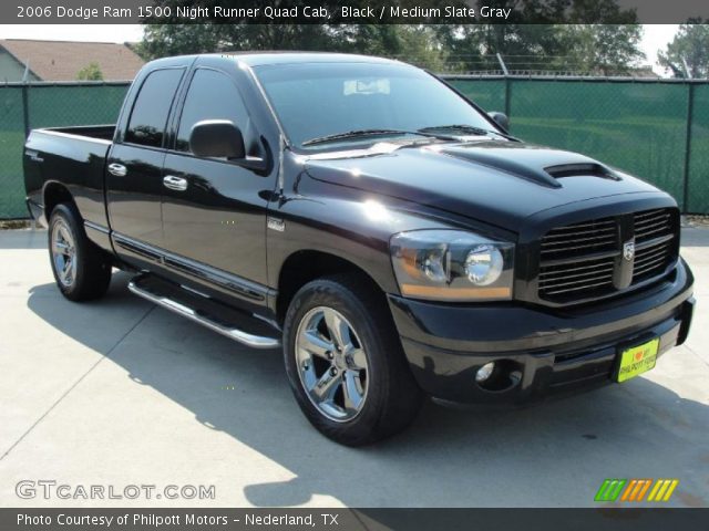 2006 Dodge Ram 1500 Night Runner Quad Cab in Black