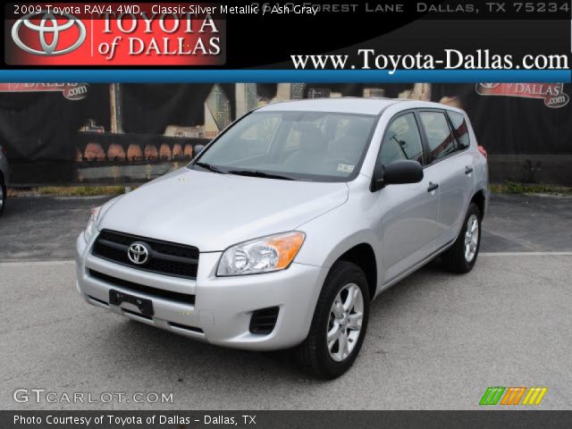 2009 Toyota RAV4 4WD in Classic Silver Metallic