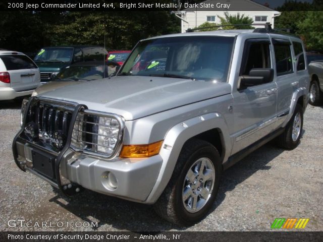 2008 Jeep Commander Limited 4x4 in Bright Silver Metallic