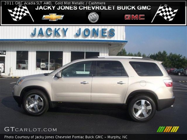 2011 GMC Acadia SLT AWD in Gold Mist Metallic