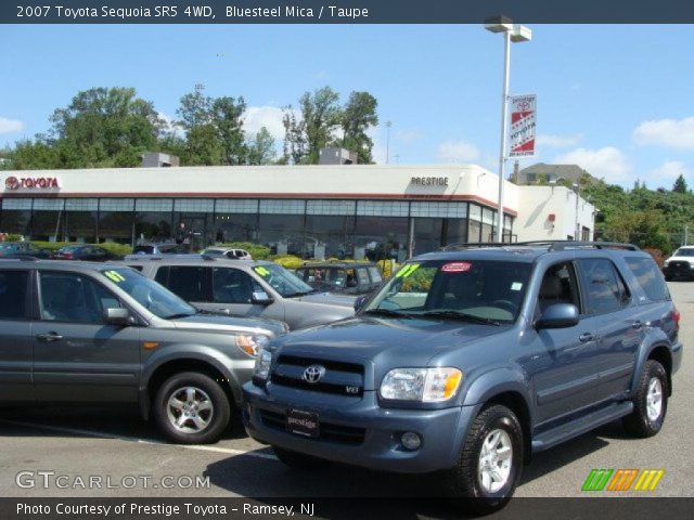 2007 Toyota Sequoia SR5 4WD in Bluesteel Mica