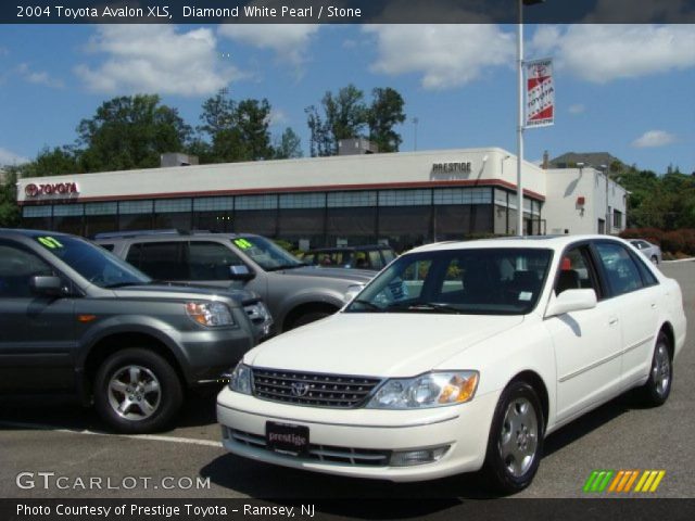 2004 Toyota Avalon XLS in Diamond White Pearl