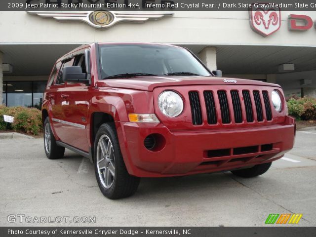 2009 Jeep Patriot Rocky Mountain Edition 4x4 in Inferno Red Crystal Pearl