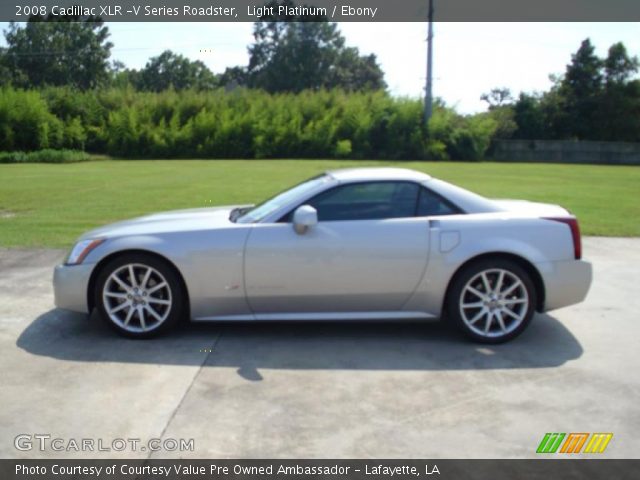 2008 Cadillac XLR -V Series Roadster in Light Platinum