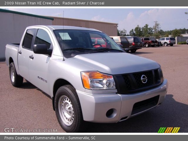 2009 Nissan Titan XE Crew Cab in Radiant Silver