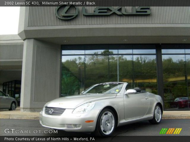 2002 Lexus SC 430 in Millenium Silver Metallic