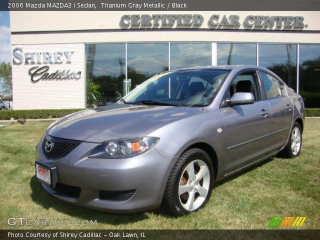 2006 Mazda MAZDA3 i Sedan in Titanium Gray Metallic