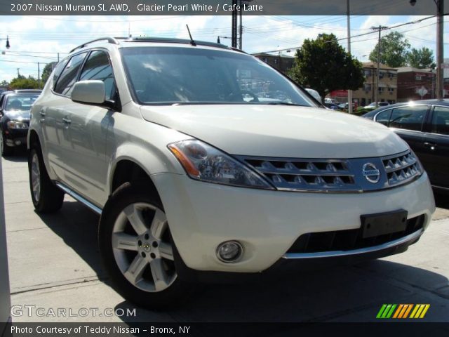 2007 Nissan Murano SL AWD in Glacier Pearl White