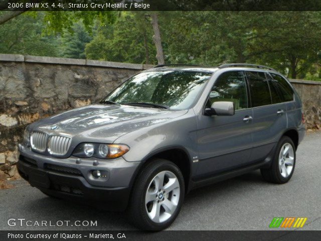 2006 BMW X5 4.4i in Stratus Grey Metallic